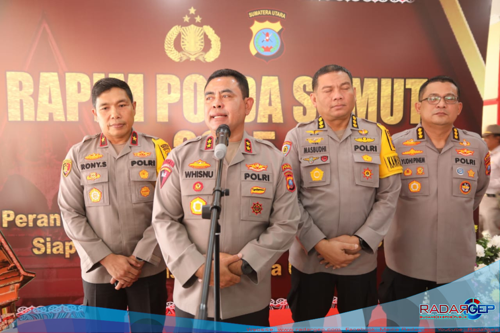 Kapolda Sumut Tekankan Kedekatan Polisi dengan Masyarakat dan Pemberantasan Kejahatan dalam Rapim 2025